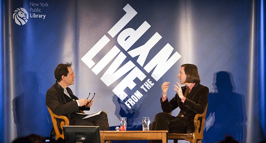Recap: Live from the New York Public Library with Wes Anderson