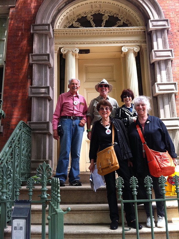 A stop at Merchant House Museum in Manhattan's NoHo with Big Apple Greeter. Big Apple Greeter