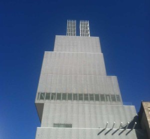 Chris Burden, Twin Quasi Legal Skyscrapers, 2013. Photo: Charlotte Burns, artnewspaper.com