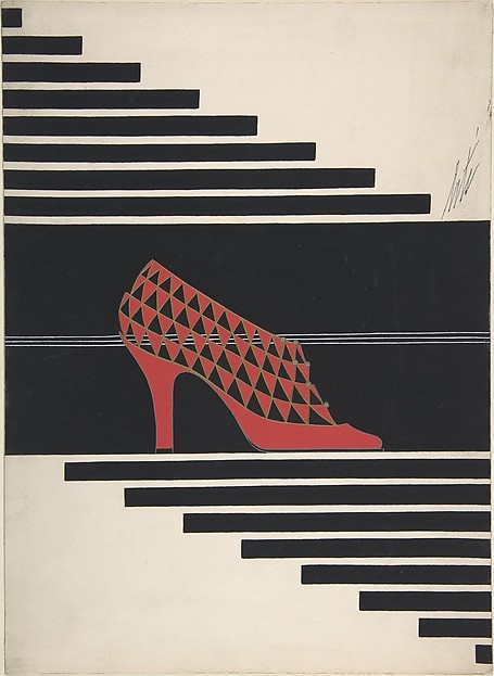 Ert&eacute; (Romain de Tirtoff) (French (born Russia), St. Petersburg 1892&ndash;1990 Paris) Date: 1934 Medium: Gouache