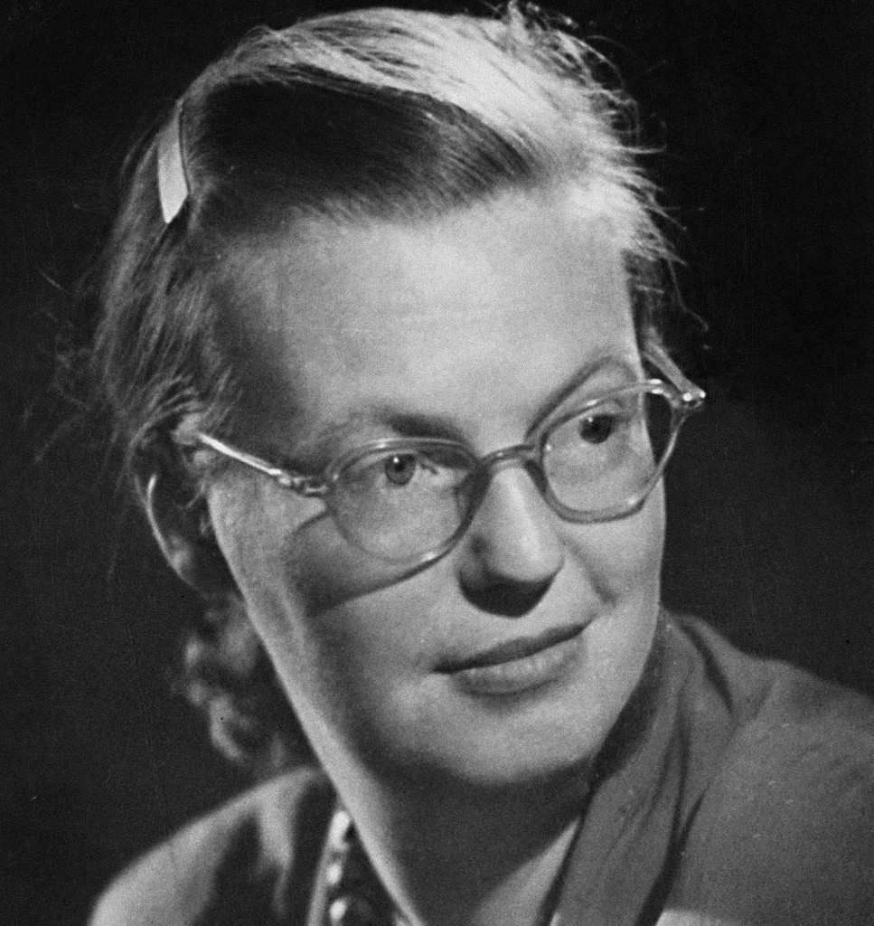 Shirley Jackson, the author of "The Road Through the Wall", is seen in this April 16, 1951 photo. (AP Photo)